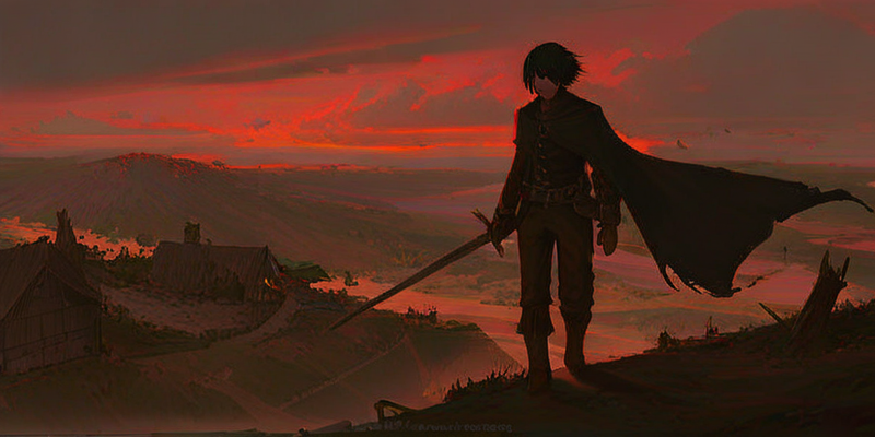 The Prisoner of the Frontier Dreams of the Sword Saint Banner