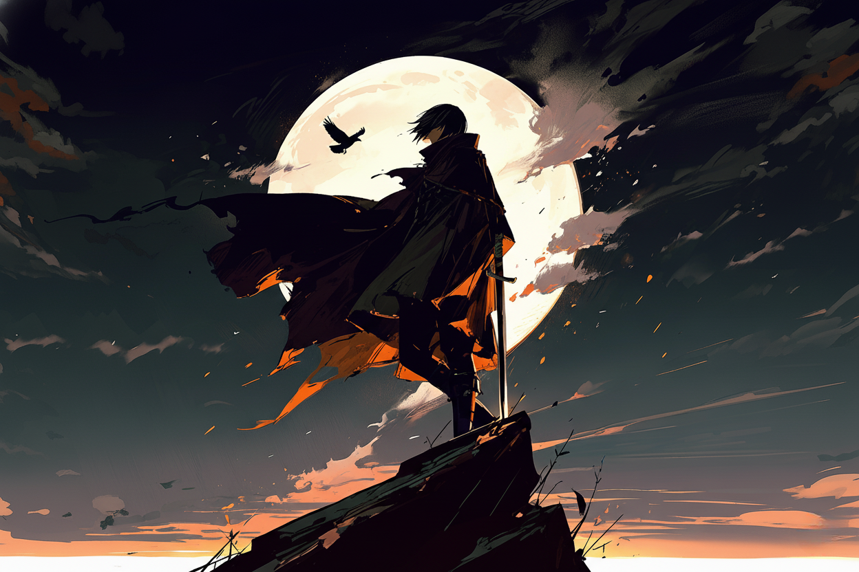 The Prisoner of the Frontier Dreams of the Sword Saint Banner